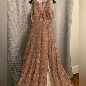 Nightway Sleeveless Ballgown